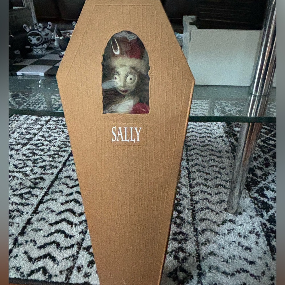 Vintage Nightmare Before Christmas Sally Santa Doll FAO Schwartz Jun Toys Disney